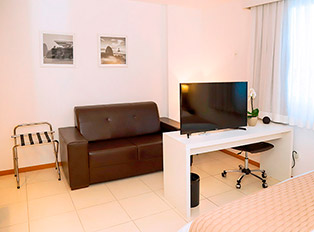 Suíte Master do Hotel Soho Campos