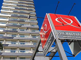 Fachada Hotel Promenade Fusion Itaguaí