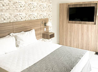 Quarto Luxo Casal Hotel Promenade Fusion Itaguaí