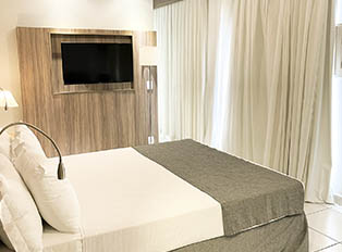 Quarto Luxo Casal Hotel Promenade Fusion Itaguaí