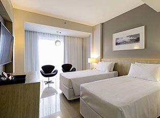 Quarto Twin Hotel Promenade Link Stay