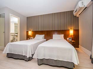 Quarto Luxo Solteiro Hotel Promenade Palladium