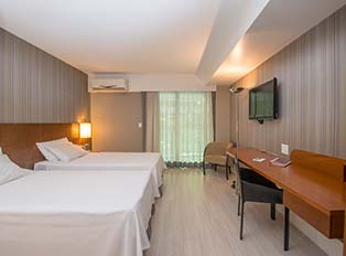 Quarto Luxo Solteiro Hotel Promenade Palladium